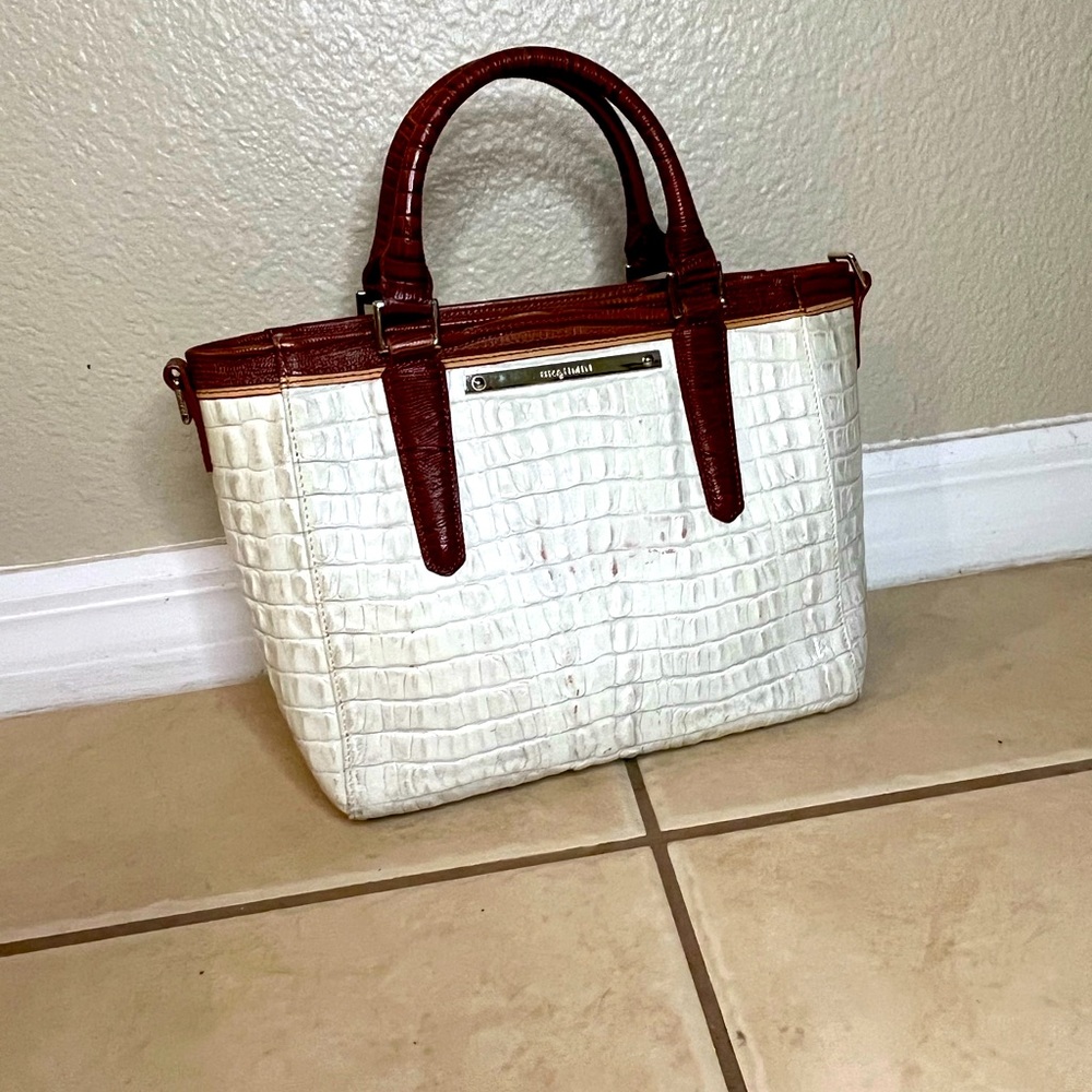 White Brahmin Handbag